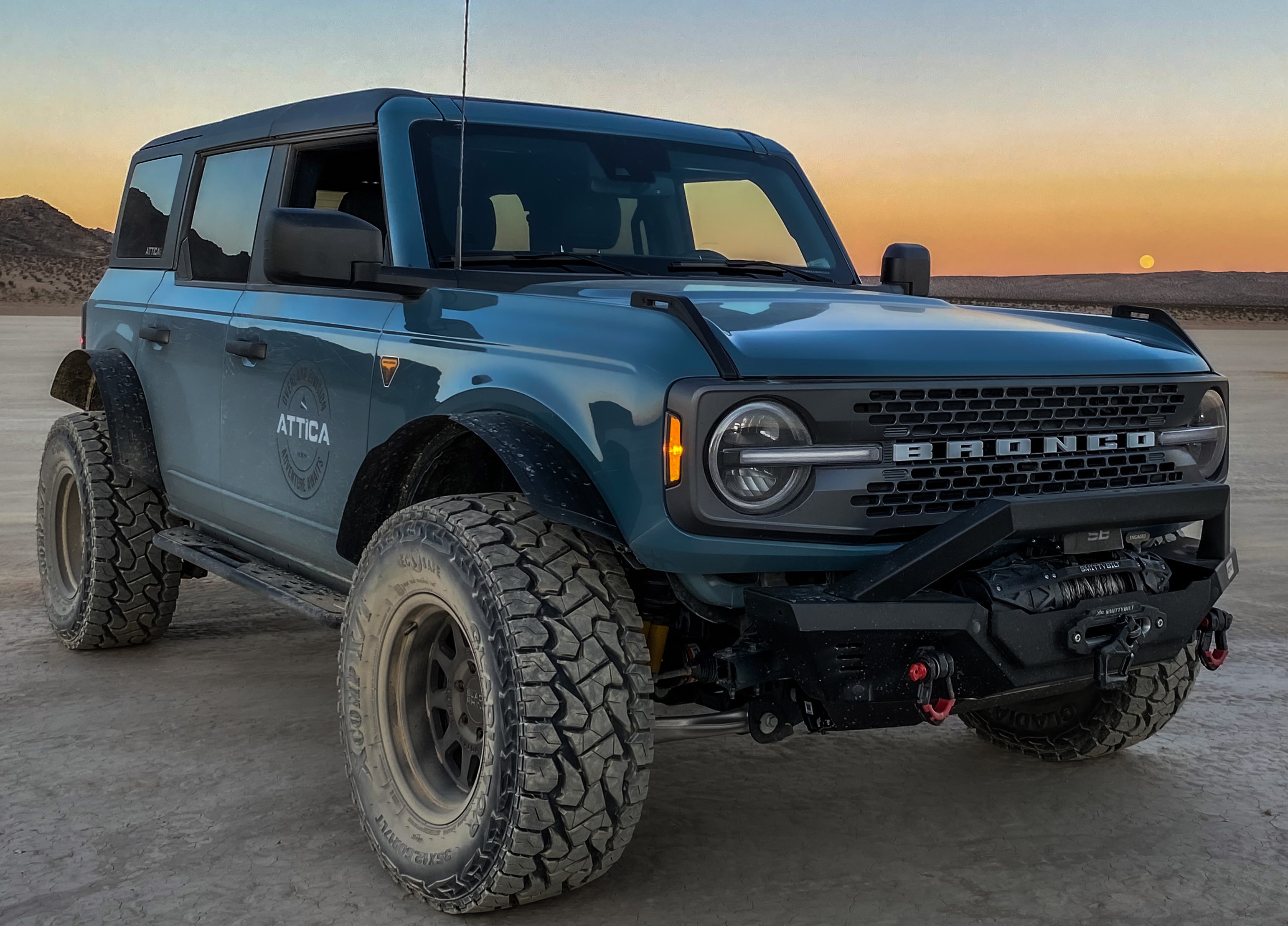 Attica 4x4 - ATTFB01H101-BX-F | Front Fender Flares | Offroad Alliance